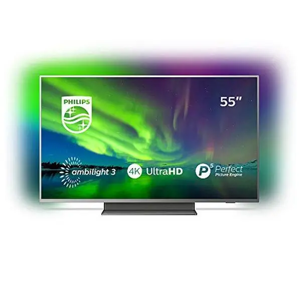 Smart tv Philips 55PUS7504 5" 4 K Ultra HD светодиодный WiFi Ambilight серый