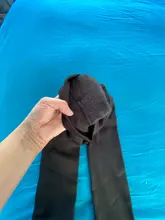 Invierno cálido de talla grande Leggins Color sólido terciopelo de las mujeres mallas de cintura alta elástico negro dropshipping. Exclusivo.