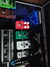 Pigtone-Pedal PP-24 efecto de distorsión clásica, accesorios para guitarra eléctrica, efectos de pedales, Bypass Real