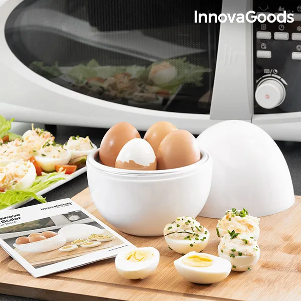 InnovaGoods Boilegg микроволновый яичный котел с буклетом рецепта