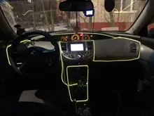 Rope-Tube Line Garland-Wire Neon-Light Led-Strip-Decoration Cigarette-Drive Flexible