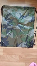 Mochila de camuflaje, bolso con cordón para gimnasio, viaje, deporte, exterior, ligero, ASD88