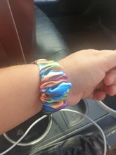 Correa elástica para reloj Samsung Galaxy gear s3, pulsera de nailon para Amazfit bip Galaxy Active 2, 18mm, 22mm, 20mm, 3, 46mm, 42mm