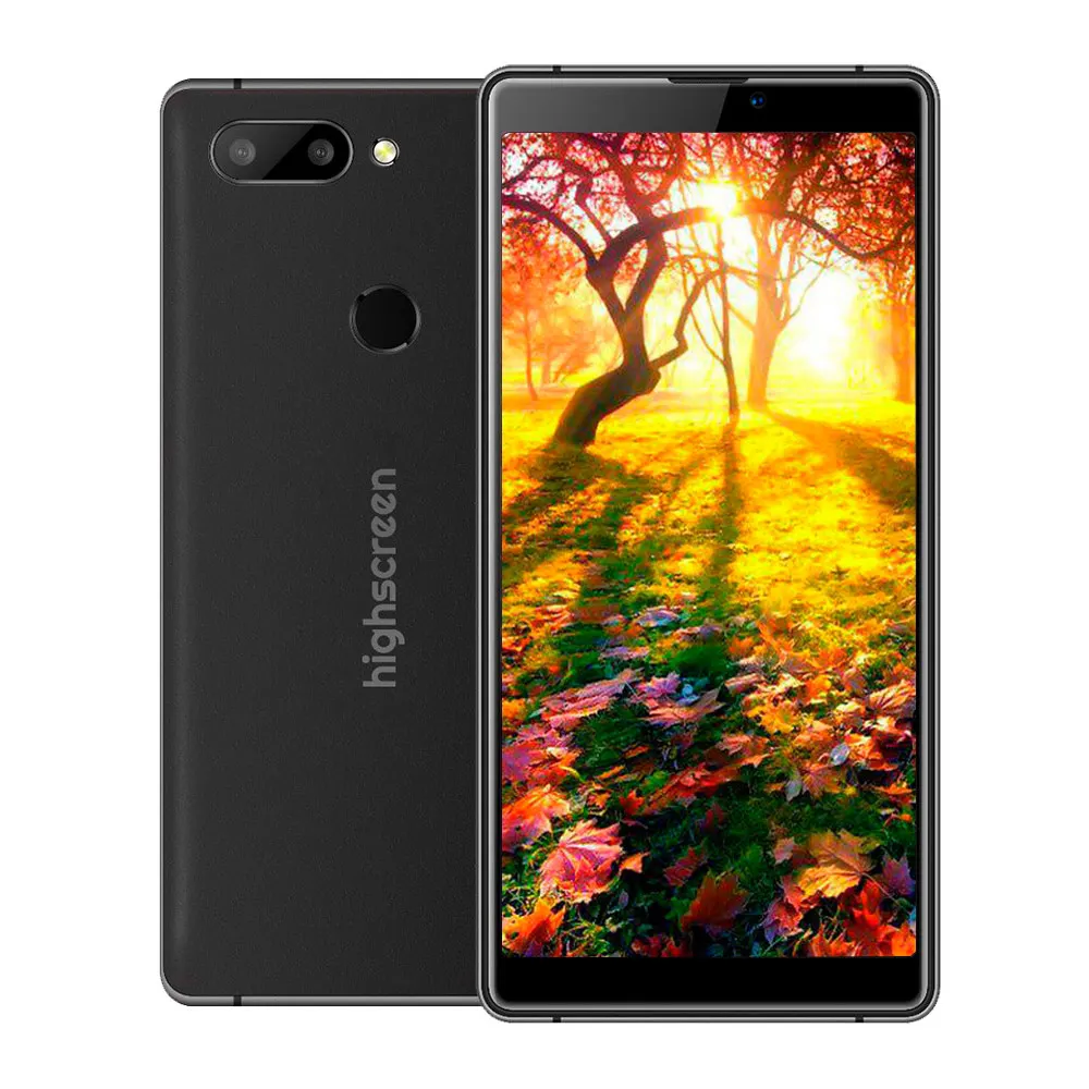 Смартфон Highscreen Max 3 4+64GB экран 5,93" с разрешением 2160x1080, камера 8/16Мп, емкость аккумулятора 5000mAh