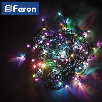 

LED garland on the tree Feron cl91 7 branches 230V with mains power