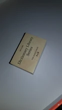 Bloc de notas con forma de libro Retro, 100 Uds., para diario de notas