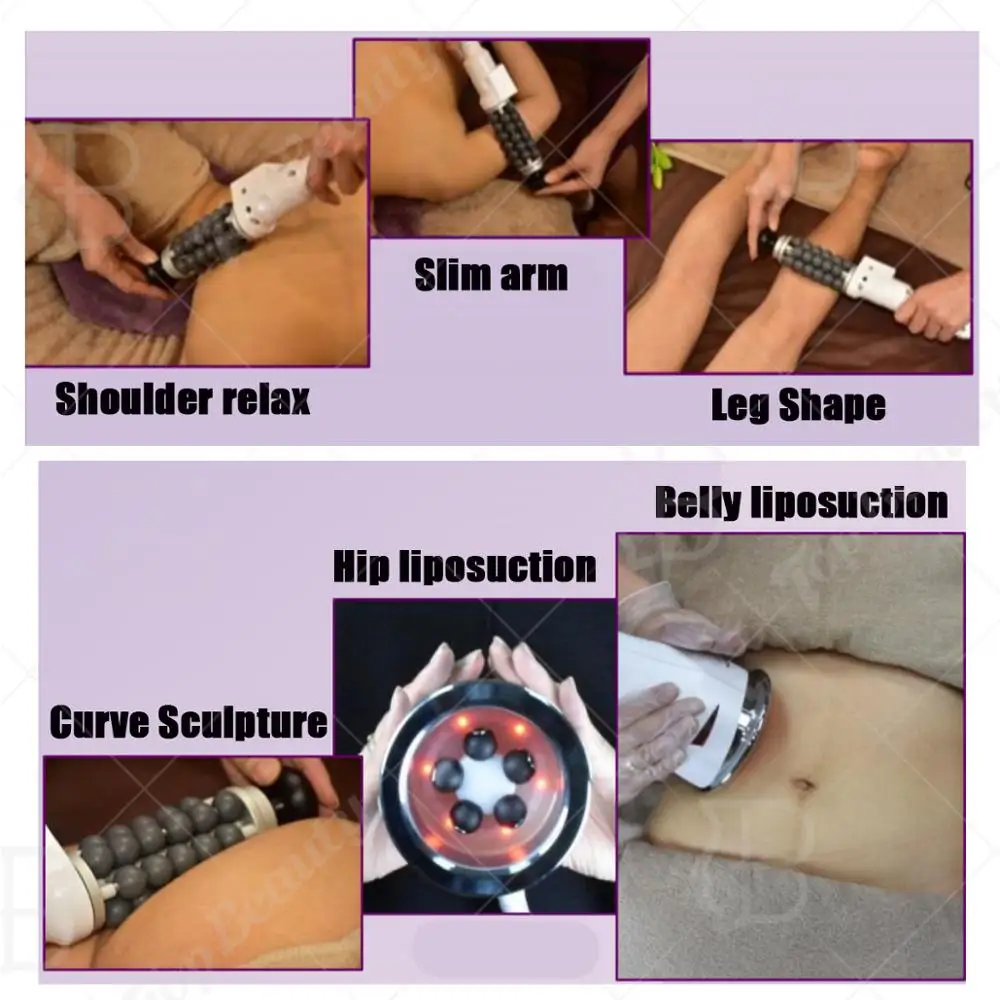 Velashape вакуумный роликовый массаж лимфодренаж и машина для похудения