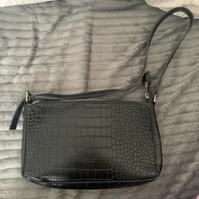 Bolsas de mensajero de hombro con patrón de cocodrilo Retro para mujer, bolsos de mano Vintage, bandoleras lisas informales, bolso cruzado