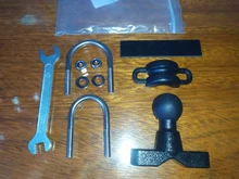 Base de montaje de riel de manillar de motocicleta, Base de 1 pulgada para Gopro, cámara, teléfono inteligente, Garmin, Sony, RAM, G6KC, u-bolt