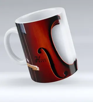 

Personalized Custom Violin Design Mug Cup-5