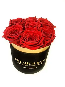 

Premium Box cylinder Velvet Rose default red round Box Black (Multicolor, 9)