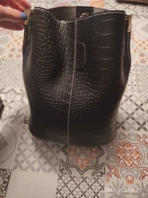 Ansloth-Bolso cruzado de cocodrilo para mujer, bandolera de piel sintética de diseñador de marca, de lujo, bolso de cubo, HPS405