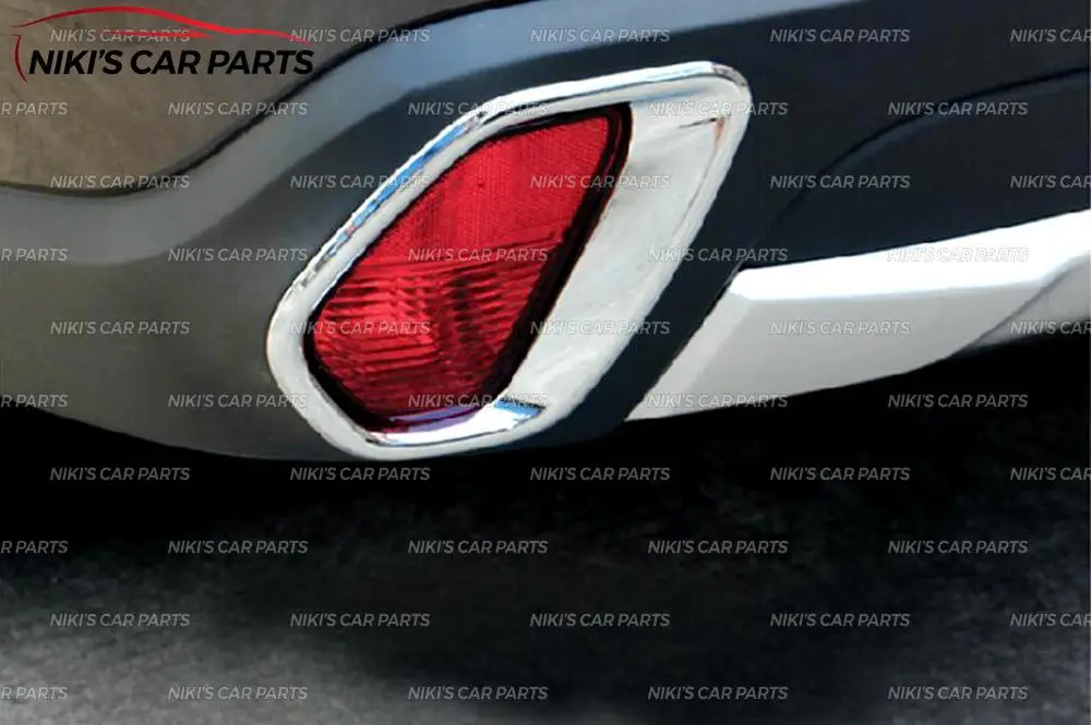 Накладки на передние противотуманные фары для Mitsubishi Outlander 2013- ABS пластик 1 комплект/4 шт. формовочные украшения автомобиля
