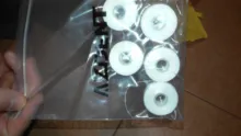 Dental-Flosser Oral-Hygiene Teeth-Cleaning Spool 50m 5-Rolls Wax-Mint