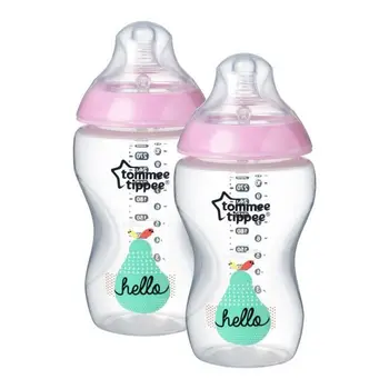 

TOMMEE TIPPEE 2 Bottles CTN Decorated 340 ml Girl
