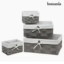 Набор корзин Homania 3067(4 шт) BigBuy Home