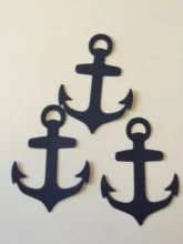 Troqueles de corte de Metal de barco ancla de navegación, plantilla de álbum de recortes, Tarjeta para álbum de fotos, papel en relieve artesanal