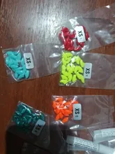 Tapas de uñas suaves para gatos y mascotas, Protector de uñas de silicona, pegamento adhesivo gratis, tamaño XS, S, M y L, 100 unids/lote