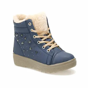 

Girls Boots Shoes Spring Autumn Navy Blue Red Purple PU Children Leather Fashion Kids Warm Winter Rubber Waterproof Snow SEVAY