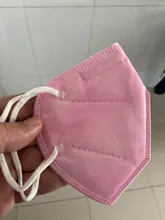 10-100 Uds KN95 máscara niños 5 capa FFP2 Mascarillas FPP2 aprobado higiénico niños máscara protectora reutilizable mascarillas niño