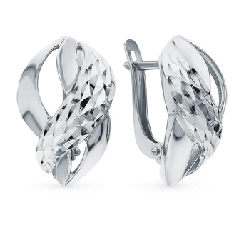 

Silver earrings sunlight sample 925 test