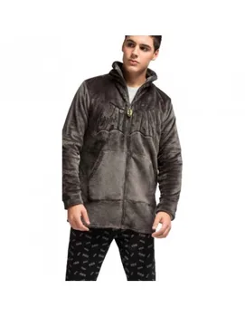 

GISELA man's robe zipper Batman 2/1654