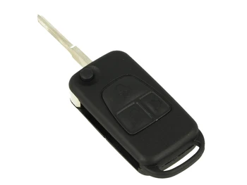 

Remote Key shell 3 buttons with blade HU64 battery case without Transponder for Mercedes Benz Ml C Cl S class