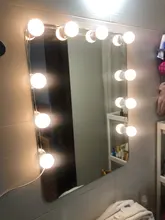 Bulbs Vanity-Lights Wall-Lamp Dressing Make-Up-Mirror-Light Dimmable Hollywood LED Bathroom