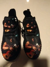 Zapatillas deportivas transpirables con diseño personalizado para hombre, zapatos masculinos para correr con diseño de dibujos animados de Anime, liviano para correr, Vegeta