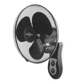 

WALL FAN ORBEGOZO WF 0141-40W-BLADES 40CM - 3 SPEED-TIMER-HEAD OSCILLATING MULTI HANDHELD