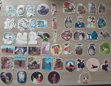 10/30/50 unids/pack Anime japonés en espíritu pegatinas para monopatín casco de la caja de regalo bicicleta ordenador portátil juguetes de los niños