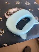 Peine de dientes seguro y suave, cepillo para masaje a mascotas, mango de En forma de concha bonito, masaje para mascotas, peines para perros y gatos, elimina pelos sueltos