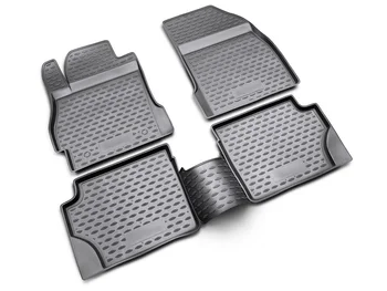 

Floor mats for Mazda 2 2007- car interior protection floor from dirt guard car styling tuning decoration