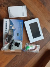 Jeatone 7 pulgadas Monitor de Interior para Video de la puerta teléfono Video de la puerta Sistema de portero automático timbre vídeo a día y noche visión Monitor blanco