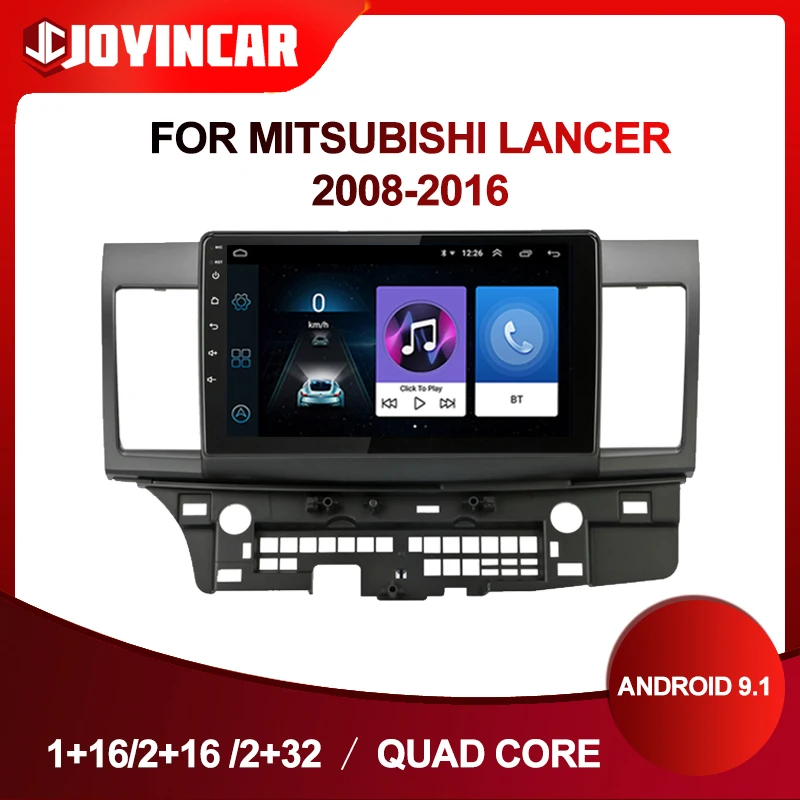 Автомагнитола 2DIN мультимедийный видеоплеер для Mitsubishi Lancer 10 1 9 с GPS Wi Fi 2008 дюйма