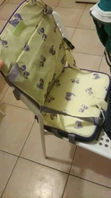 Útil Silla de comedor para bebé bolsa de asiento portátil para bebé Oxford tela a prueba de agua para niños de viaje plegable cinturón de alimentación silla alta
