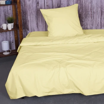 

Baby bedding color yellow 1.5 CN fabric percale