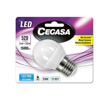 

Spherical LED Light Bulb Cegasa E27 5,5 W A+