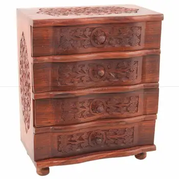 

Casket chest of drawers for 4 drawers (Wood)
