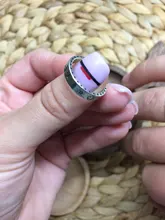 Sole Memory-anillos de plata de ley 925 con forma de Luna y sonrisa sonriente, anillos de apertura de tamaño variable, estilo Retro tailandés