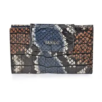

YANKO, big change purse woman in Piel Printed Coco stamping 2060