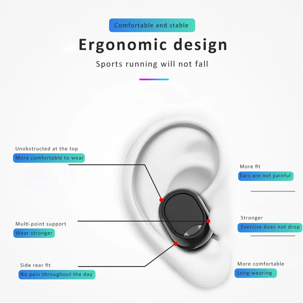 G10 TWS 5 0 Bluetooth 9D Stereo Earphone Wireless Earphones IPX7 Waterproof Earphones 3500mAh LED Smart Power Bank Phone Holder