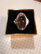 Vintage Color Retro cambio anillo Oval emoción sentimiento cambiante anillo de Control de temperatura de Color anillos para las mujeres