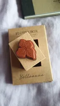 Sello de madera bricolaje Vintage para decoración de plantas y flores, álbum de recortes, Postales de boda, sellos de goma, diario, tarjetas de papelería