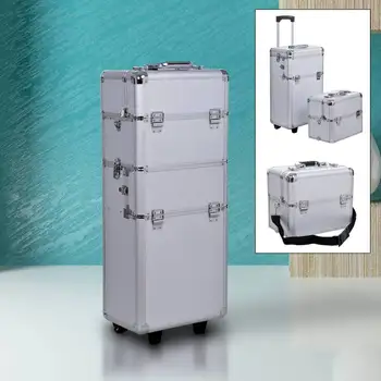 

Suitcase Makeup Silver Aluminum 35,5x23x86cm