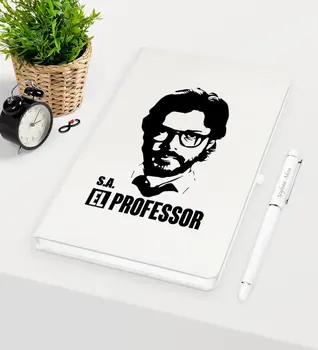 

Personalized La Casa De Papel White Notebook Pen Set-21