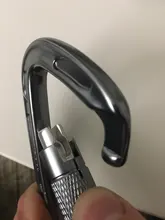 Hammock Carabiner Rappelling Twist-Locking Heavy-Duty Outdoor Climbing D-Shape-Buckle