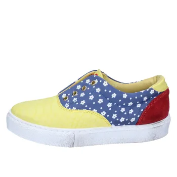 

2 STAR women Sneakers yellow fabric