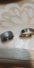 ELSEMODE-anillos de boda de acero de titanio para hombre y mujer, joyería de moda para parejas, 1 Uds., 2019