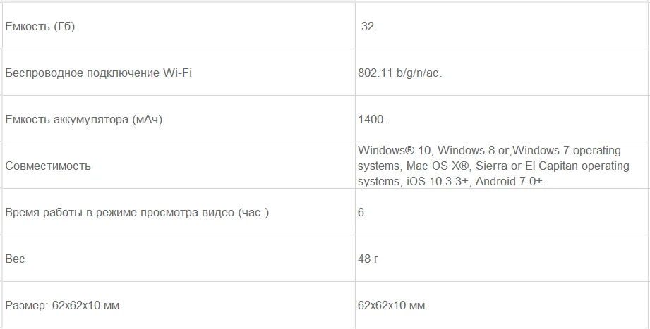 Беспроводной накопитель памяти Leef iBridge Air 32GB, черный(L